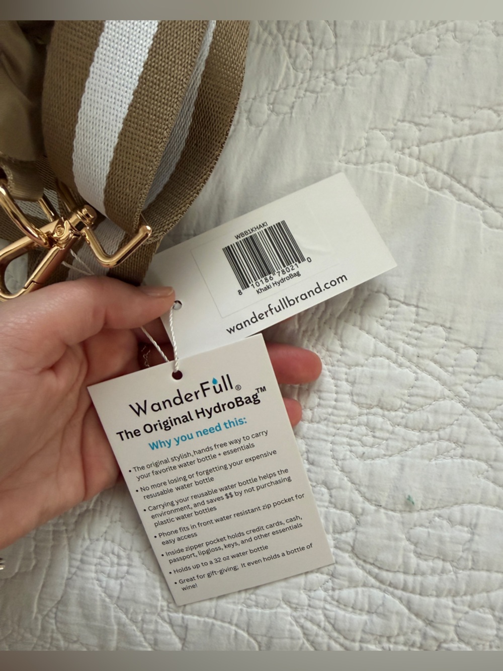 NWT WanderFull Bottle bag - Picture 5 of 7